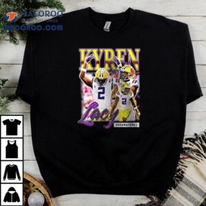 Lsu Tigers Kyren Lacy Bayou Dreams Graphic Tshirt