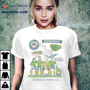 Mac Demarco Campeon Del Mundo Football Club Tshirt