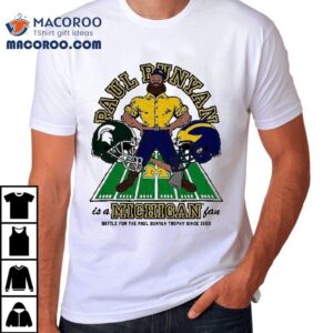 Michigan Wolverines Paul Bunyan Is A Michigan Fan Tshirt