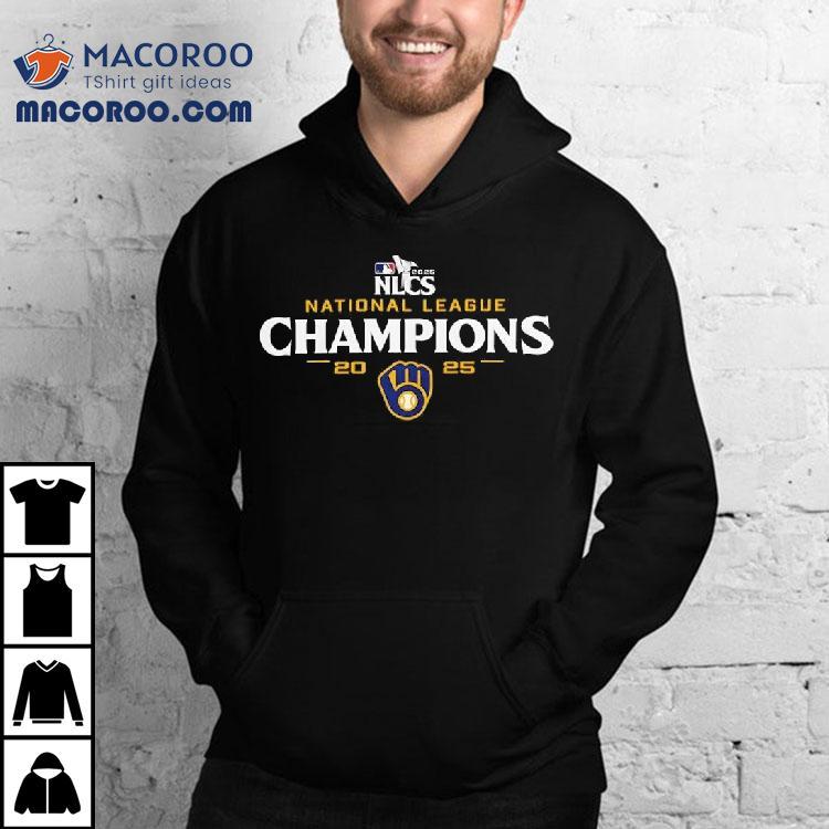 Milwaukee Brewers National League Champions Mlb Tshirt