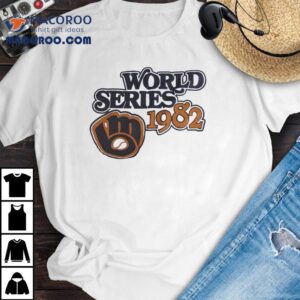 Milwaukee Brewers World Series Vintage Tshirt