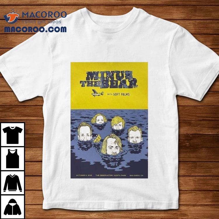Minus The Bear The Observatory North Park San Diego Ca Tshirt