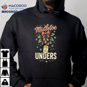 Mistletoe Unders Football Christmas Shirt