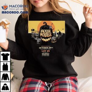 Mouse Powell Oct Sacramento Tour Halloween Tshirt
