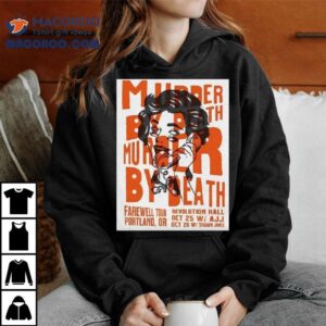 Murder By Death Revolution Hall In Portland Or October Tshirt