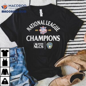 National League Milwaukee Nlcs Champions Brewers Tshirt