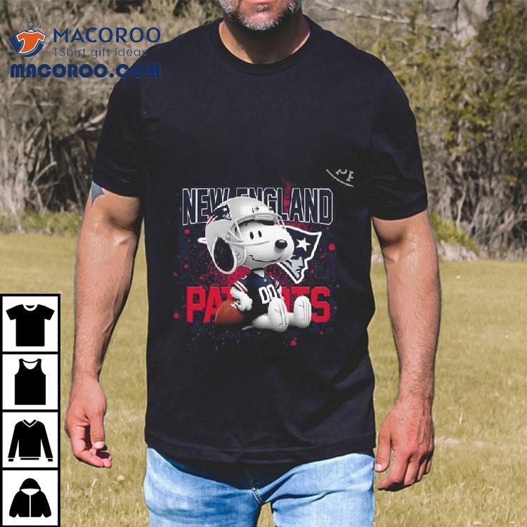 New England Patriots Football Mix Snoopy Tshirt