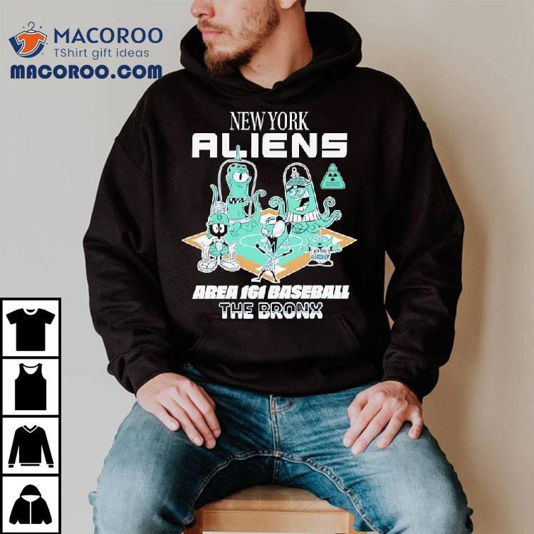 New York Aliens Area Baseball The Bronx Tshirt