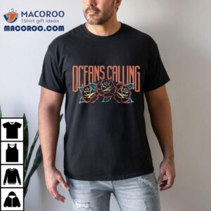 Ocean Calling Fest Roses Lineup Tshirt