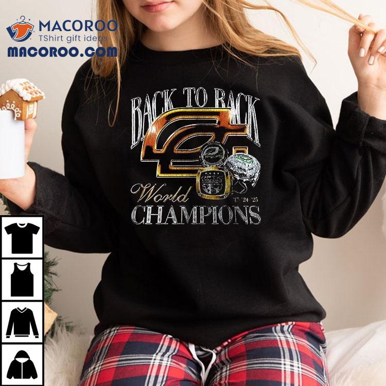 Optic Texas Back To Back World Champions Rings Tshirt