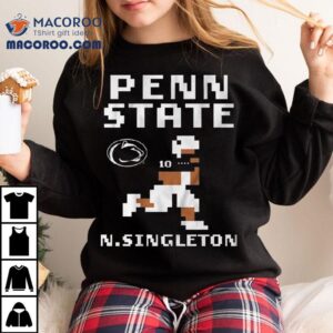 Penn State Football Nicholas Singleton Retro Baller Tshirt