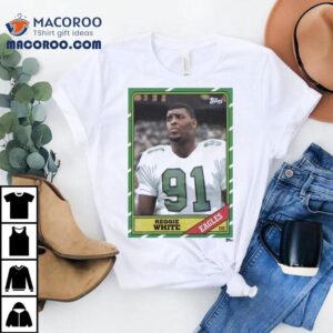 Philadelphia Eagles Reggie Trading Card Tshirt