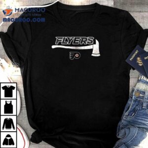 Philadelphia Flyers Firefighter Application Day Logo Tshirt