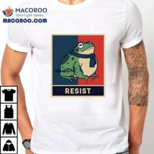 Portland Frog Protest Resist Activist Shirt