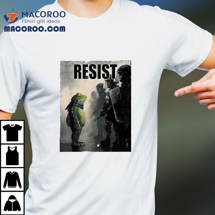 Portland Frog Resist Photo Tshirt