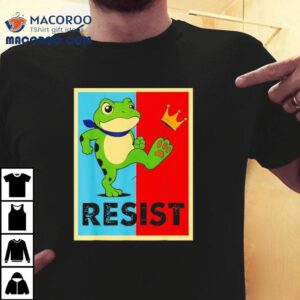 Portland Protest No Kings Frog Shirt
