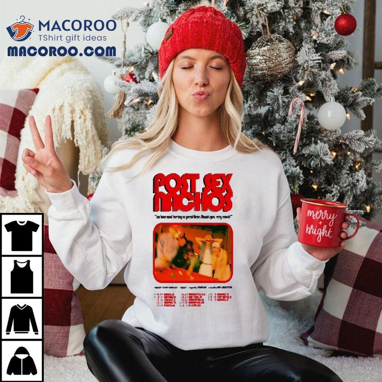 Post Sex Nachos Fall Tour Tshirt