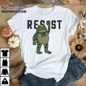 Resist Portland Frog Shirt