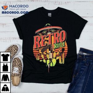 Retro Rifle Cinco Sunse Tshirt