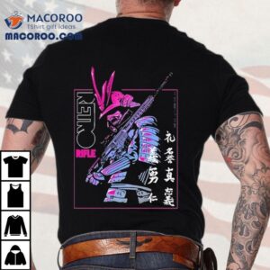 Retro Rifle Samurai Sniper Tshirt