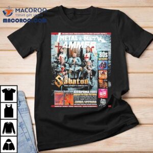 Sabaton On The Cover Of Metal Hammer Greece October The Spirit Carries Tshirt