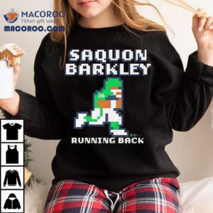 Saquon Barkley Retro Baller Running Back Graphic Tshirt