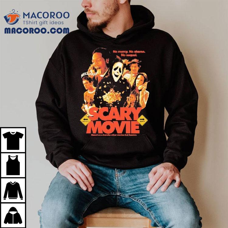 Scary Movie Wazzupp No Mercy No Shame No Sequel Based On A Buncha Other Movies But Funnier Tshirt