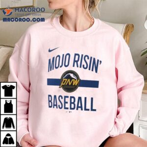 Seattle Mariners Mojo Risin Baseball Nike City Connect Arched Team Phrase Tshirt