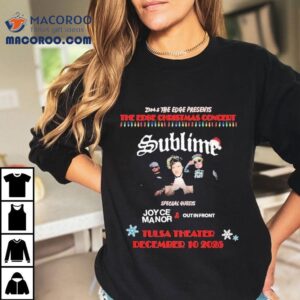Sublime The Edfe Christmas Concert 2025 At Tulsa Theater On December 10th Shirt