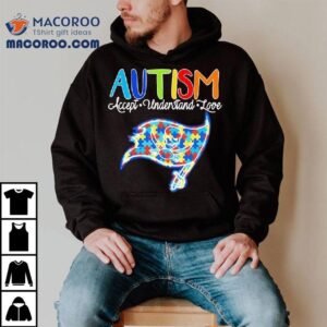 Tampa Bay Buccaneers Autism Accept Understand Love Tshirt