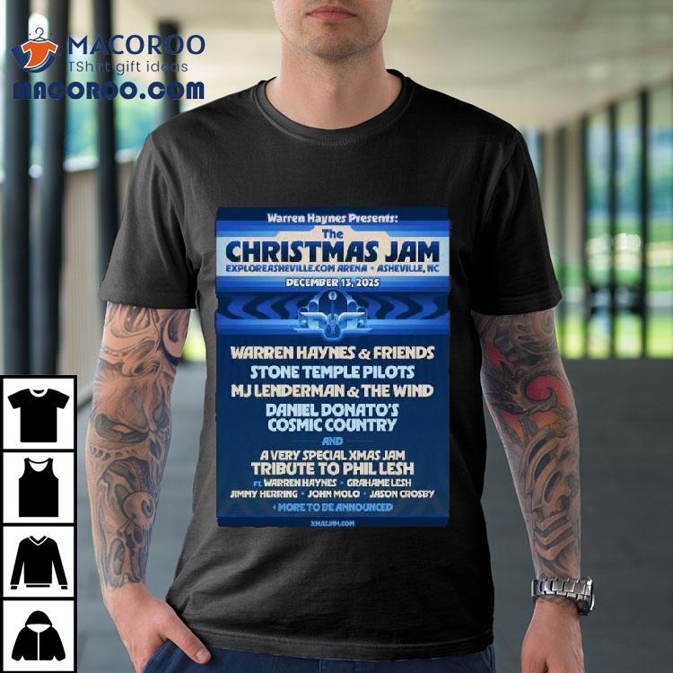 The Christmas Jam Asheville, North Carolina December 13 2025 Shirt The Christmas Jam Asheville, North Carolina December 13 2025 Shirt