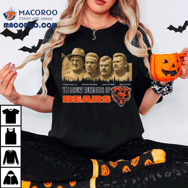 The Mount Rushmore Of Chicago Bears Legends 2025 Shirt The Mount Rushmore Of Chicago Bears Legends 2025 Shirt