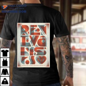 The Revivalists October Red Rocks In Morrison Co Tshirt