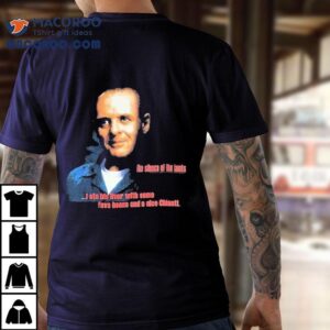 The Silence Of The Lambs I Ate His Liver With Some Fava Beans And A Nice Chianti Tshirt