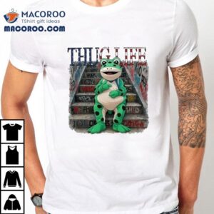 Thug Life Frog Portland Ice Anti Fascism Protest Shirt