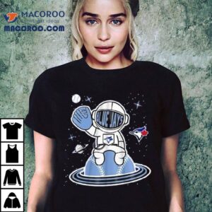 Toronto Blue Jays Boys Blue Space Ball Tshirt