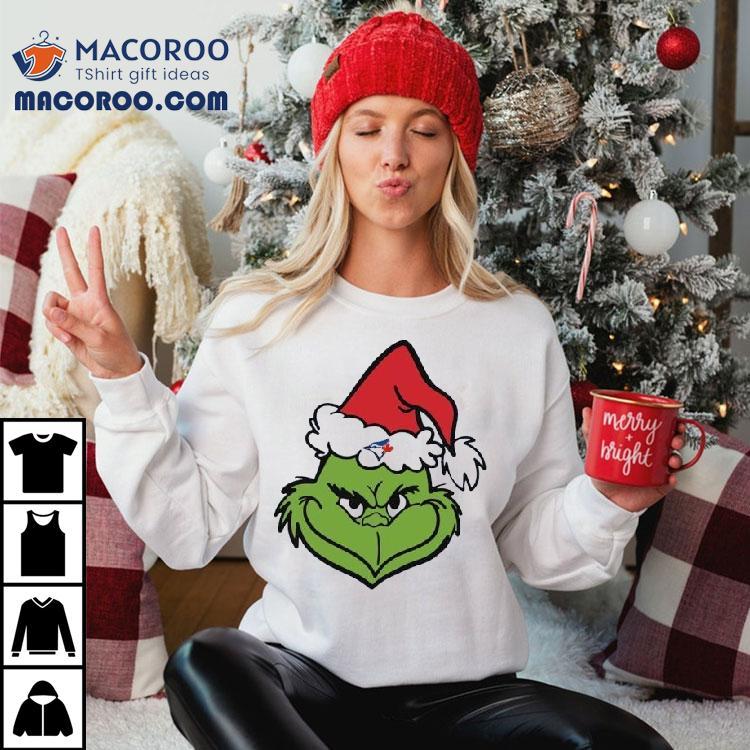 Toronto Blue Jays Vs The Grinch Mlb Baseball Christmas Tshirt
