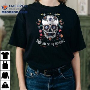 Toronto Maple Leafs Feliz Dia De Los Muertos Skull Tshirt