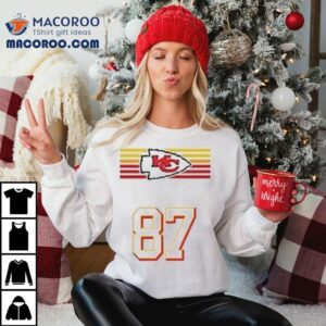 Travis Kelce Pregame Kansas City Chiefs Logo Tshirt