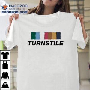 Turnstile Color Wall Tshirt