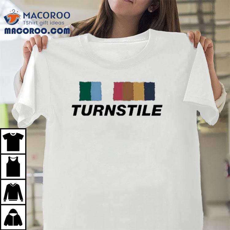 Turnstile Color Wall Tshirt
