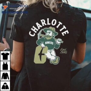 Unc Charlotte 49ers Norm Mascot Shirt