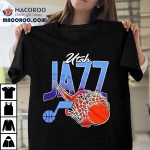 Utah Jazz On Fire Nba Basketball Shirt