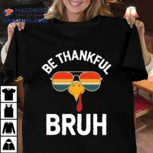 Velto Bruh Thanksgiving Thankful Turkey Boys Tshirt