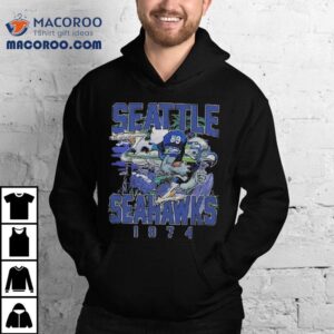 Vintage Seattle Seahawks School Spirit Football Tshirt