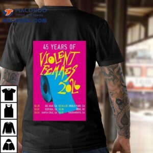 Violent Femmes Years Of Tour Tshirt