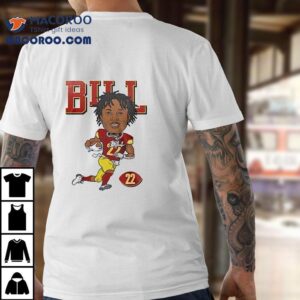 Washington Commanders Jacory Croskey Merritt Bill Caricature Art Shirt