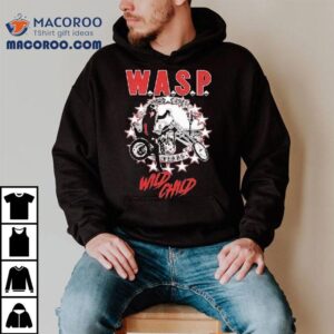 Wasp Wild Child World Tour Years Motor Tshirt