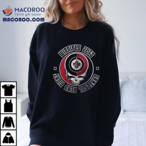 Winnipeg Jets Grateful Dead 60th Anniversary Logo Shirt