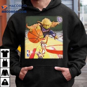 Yoda Slam Dunk Ballin Brooklyn Nets Nba Tshirt